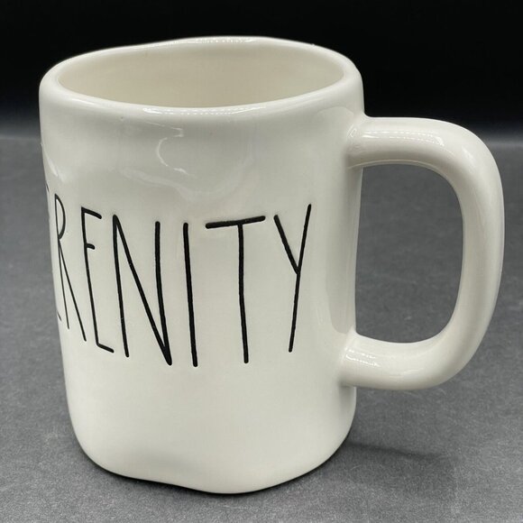 Rae Dunn "SERENITY” Artisan Collection Coffee Mug Magenta Tea Cup - Picture 2 of 7